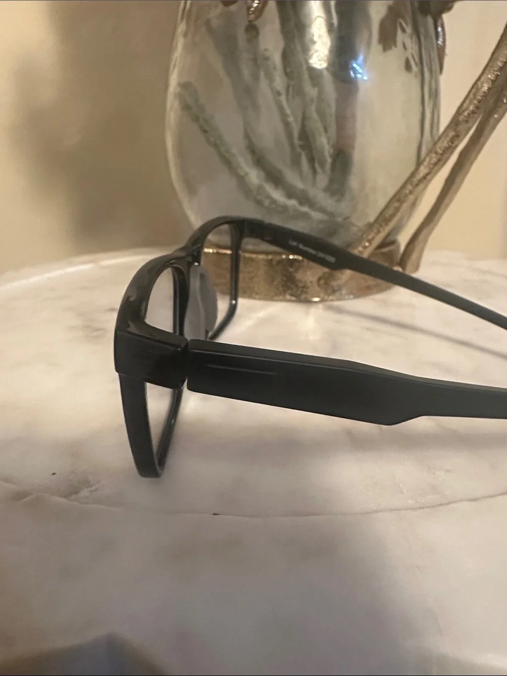 Matte Black Rectangular Prescription Glasses